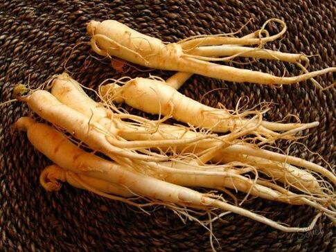 ginseng root 60 . to increase power after